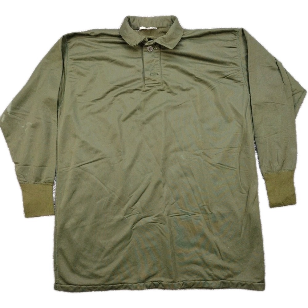 US Military Mens Sleeping Shirt Large BSA 100-69-C-1889 Triacetate Tricot Knit